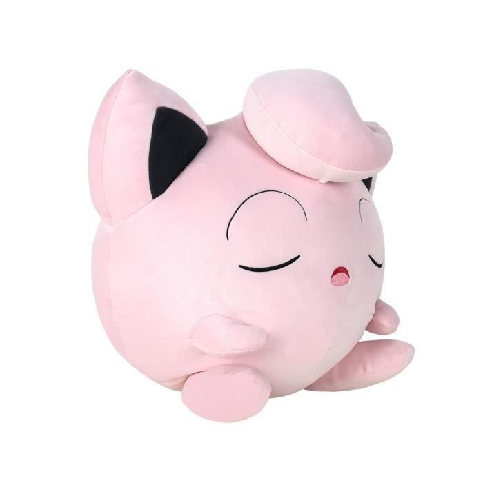 Bandai BAN3701405823641 Peluche Pokémon Jigglypuff 40 cm, suave y esponjoso 1