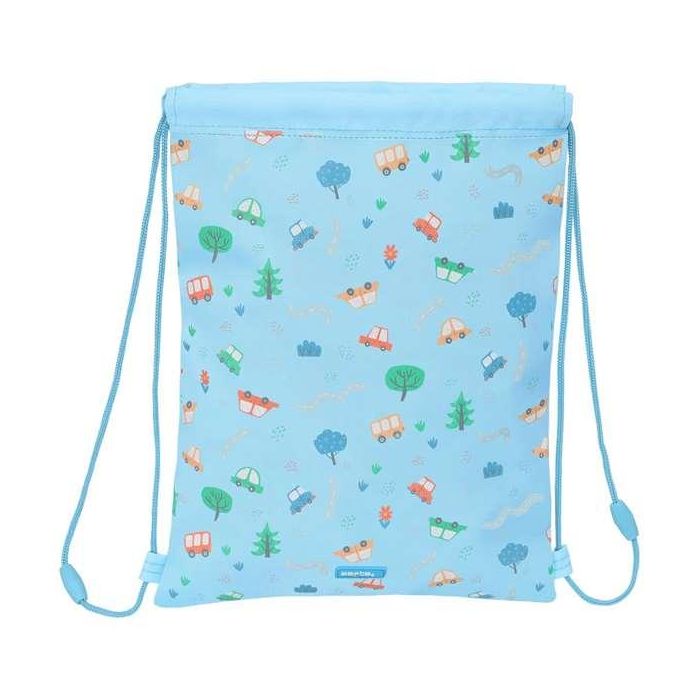 Safta Saco Plano Junior Preescolar Coches 26x34x1cm 0 Safta Saco Plano Junior Preescolar Coches 26x34x1cm 0