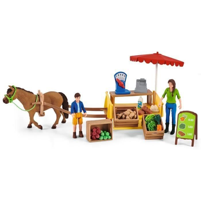 SCHLEICH - Puesto agrícola móvil 2 SCHLEICH - Puesto agrícola móvil 2