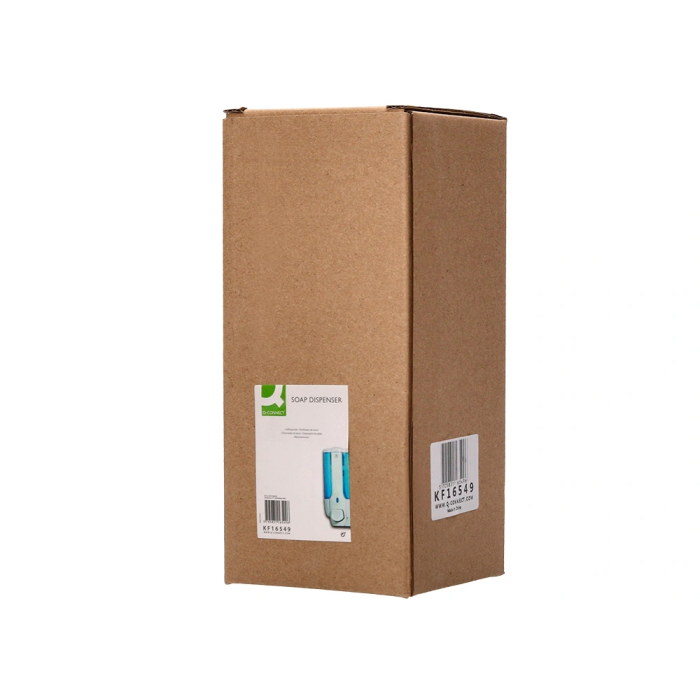 Q-connect Dispensador de jabón manual 350 ml blanco 7