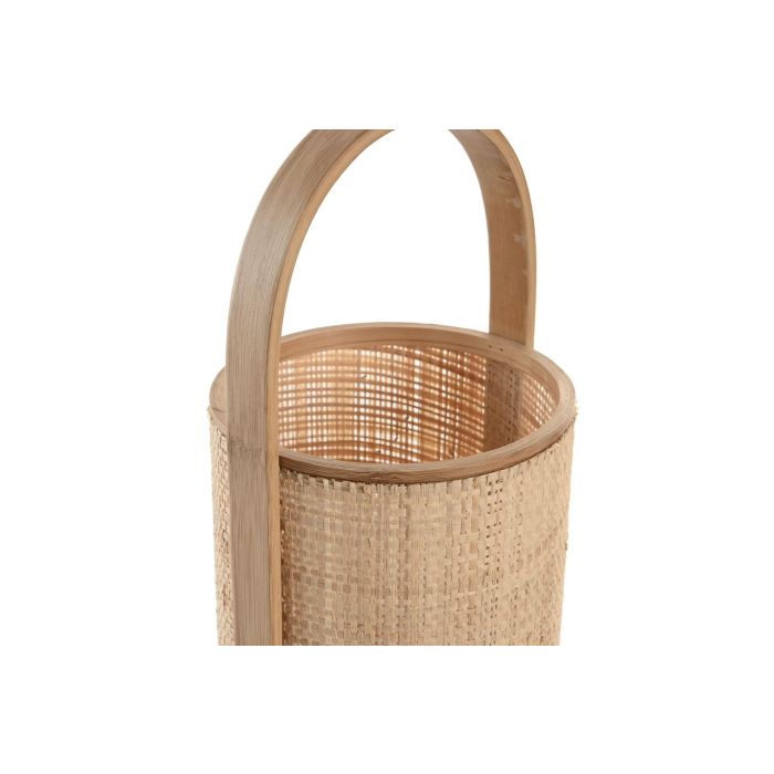Lampara Sobremesa Urban DKD Home Decor Marron 14 x 32 x 14 cm 2