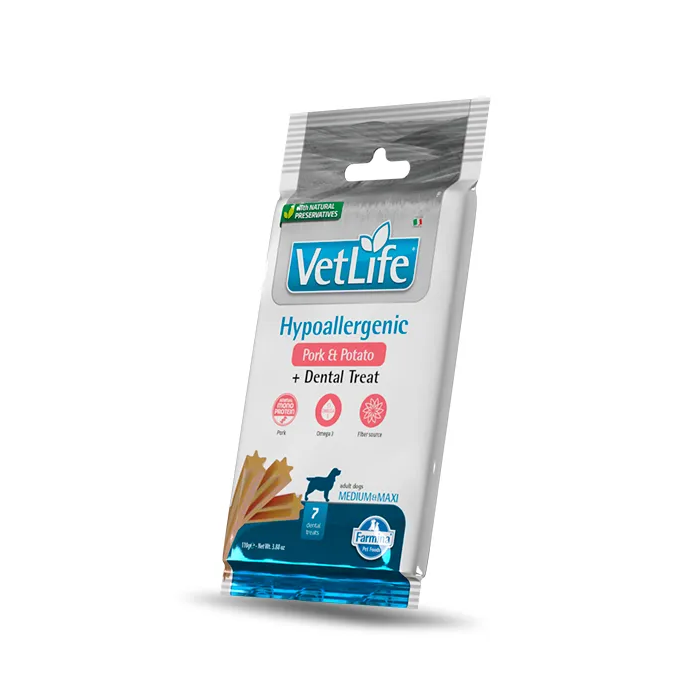 Farmina Treat Vet Life Dog Hypo Cerdo Adult Med-Max 15x110 gr