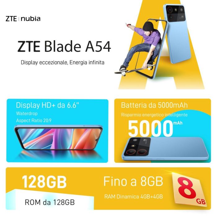 Smartphone ZTE Blade A54 11