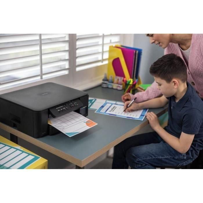 Brother DCPT580DW Impresora Multifunción 3 en 1 Inyección de Tinta Color Dúplex Automático Wi-Fi Tanque Tinta A4 4