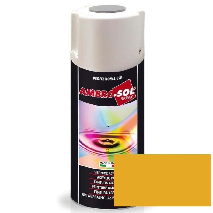 TOP ACRYLIC Spray Acrílico Amarillo Dorado RAL-1004 400ml