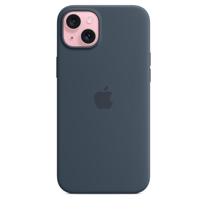 Funda para Móvil Apple MXQT3ZM/A Azul marino Apple iPhone 15 Plus 1 Funda para Móvil Apple MXQT3ZM/A Azul marino Apple iPhone 15 Plus 1