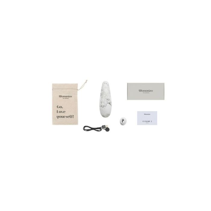 Succionador de Clítoris Womanizer Blanco 7 Succionador de Clítoris Womanizer Blanco 7