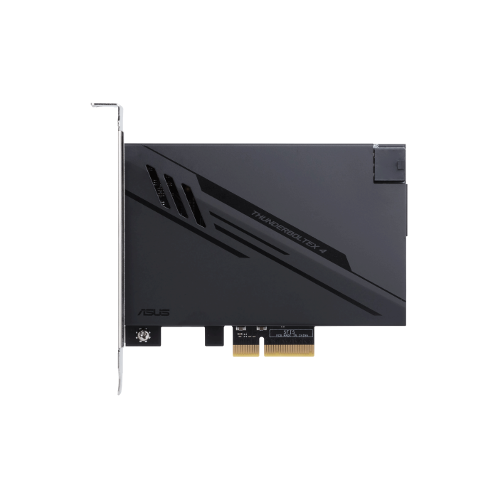 ASUS ThunderboltEX 4 tarjeta y adaptador de interfaz Interno Mini DisplayPort, PCIe, Thunderbolt, USB 2.0, USB 3.2 Gen 2 (3.1 Gen 2) ASUS ThunderboltEX 4 tarjeta y adaptador de interfaz Interno Mini DisplayPort, PCIe, Thunderbolt, USB 2.0, USB 3.2 Gen 2 (3.1 Gen 2)