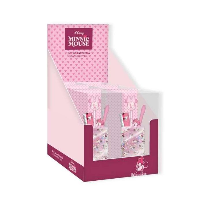 Set de papelería portalápices minnie talla única 2 Set de papelería portalápices minnie talla única 2