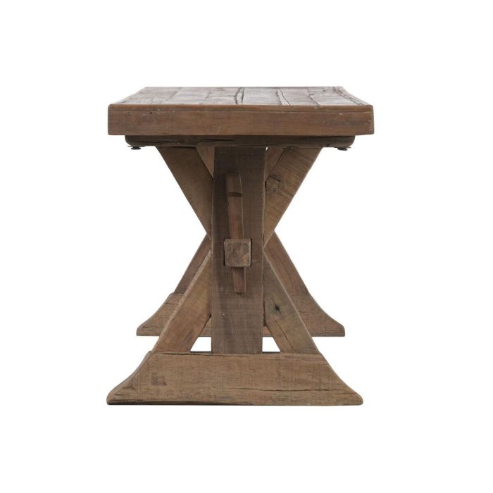 DKD Home Decor Banco Balines Madera Reciclada Natural 180 x 38 x 45 cm 8