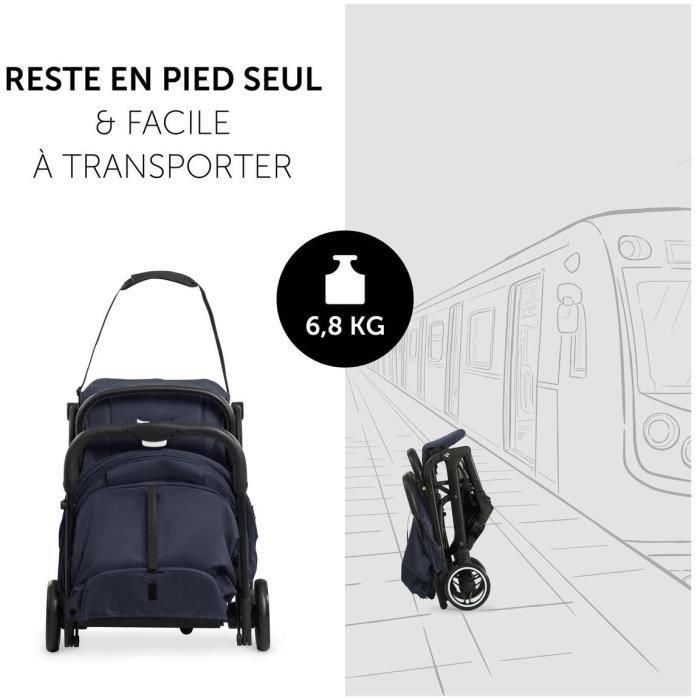 Hauck HAU4007923160169 Cochecito Compacto Travel N Care 4 Ruedas Plegado con una Mano Azul 4 Hauck HAU4007923160169 Cochecito Compacto Travel N Care 4 Ruedas Plegado con una Mano Azul 4