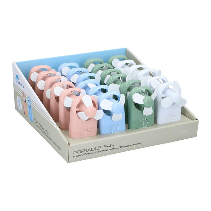 Mini ventilador de mano, colores surtidos 2 Mini ventilador de mano, colores surtidos 2