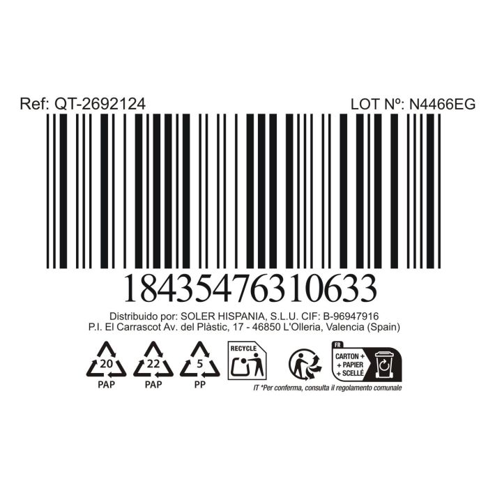 -28- Sarten Acero Ind. 24Cm/0.7Mm Quttin Caesar (4 Unidades) 6