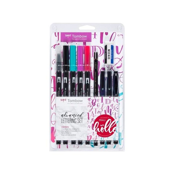Tombow Set Lettering Avanzado Estuche