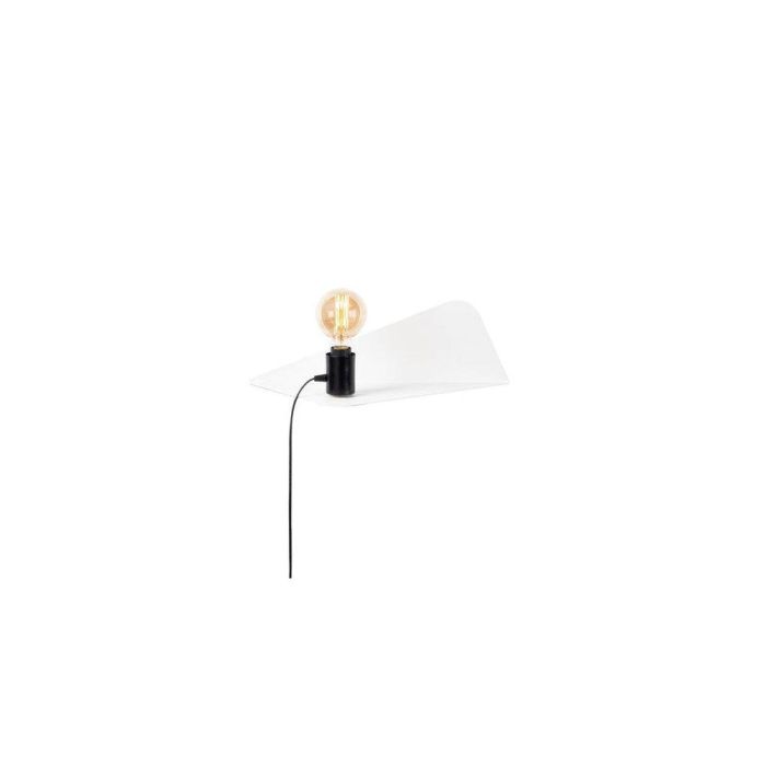 OPV-521SHN2196 Aplique de Pared con Soporte Tokyo - 502-R WHITE Blanco 1xE27 Sin Bombilla