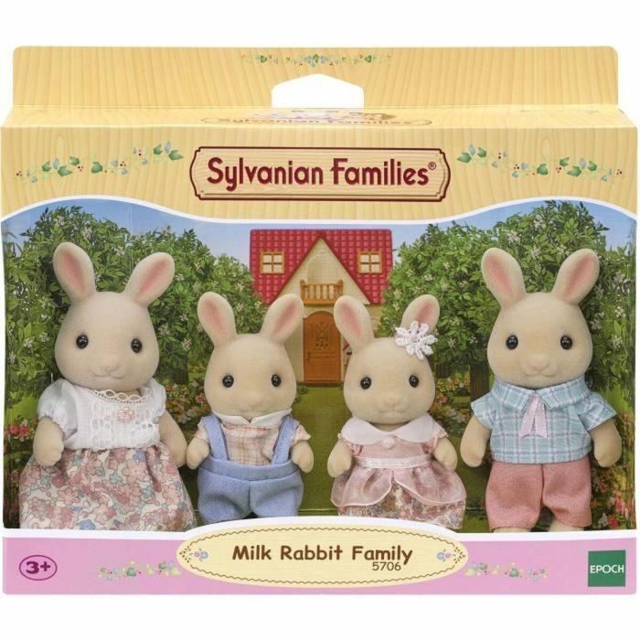 Set de Muñecos Sylvanian Families 5706 Conejo Familia 4 Piezas 0 Set de Muñecos Sylvanian Families 5706 Conejo Familia 4 Piezas 0