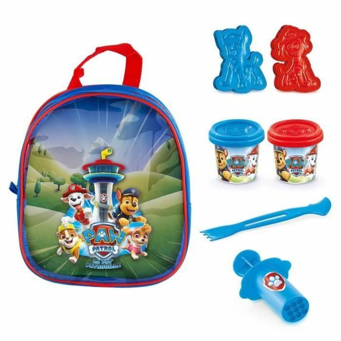 Pat Patrol - Mochila llena de plastilina y accesorios - Ocio Creativo - PPC 031 - Canal Toys 4