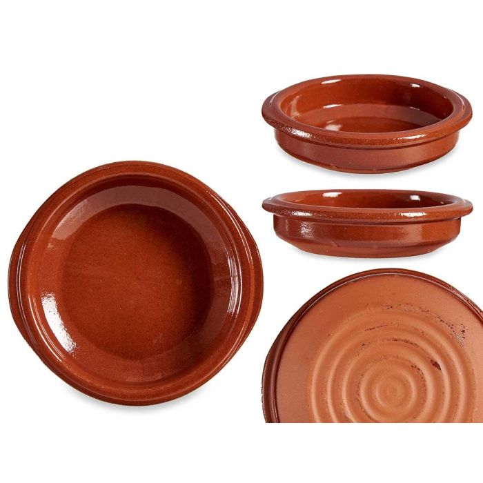 Cazuela redonda La Dehesa 10 cm, barro refractario, color miel (45 Unidades) Cazuela redonda La Dehesa 10 cm, barro refractario, color miel (45 Unidades)