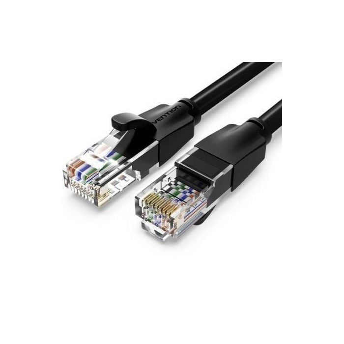 Cable de Red Rígido UTP Categoría 6 Vention IBEBS Negro 25 m 0 Cable de Red Rígido UTP Categoría 6 Vention IBEBS Negro 25 m 0