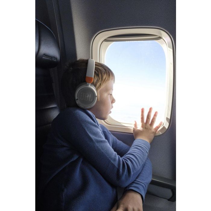 JBL JR460NC, Kids wireless over-ear Noise Cancelling headphones, reduced volume for safe listening, White 9 JBL JR460NC, Kids wireless over-ear Noise Cancelling headphones, reduced volume for safe listening, White 9