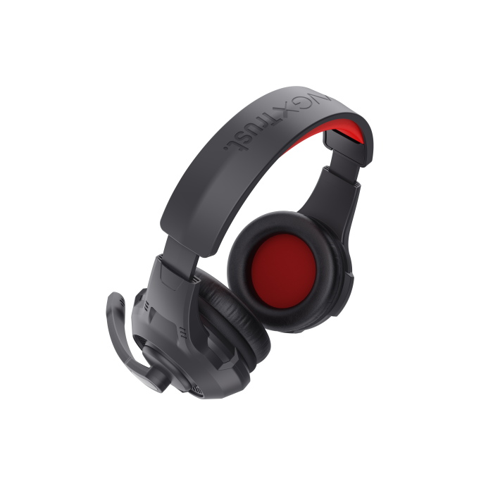 Trust Auriculares Gaming Headset C- Microfono Diadema Ajustable Jack 3.5.Mm Rojo-Negro 4