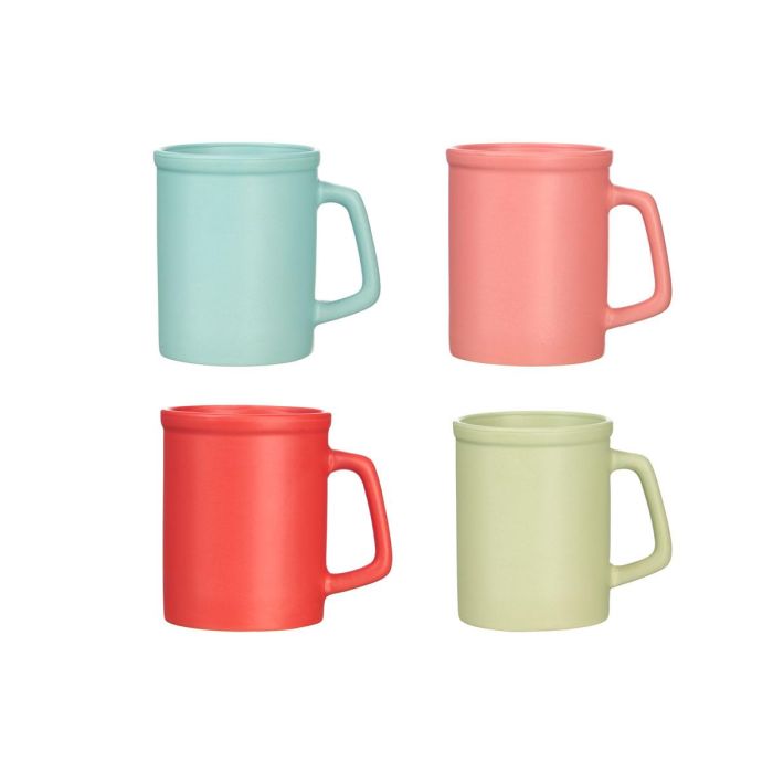 Vessia Jarra Surtidos Col Vivos 550 ml, Cerámica, Colores Surtidos, 13.5x12.2x9.7 cm (Set de 24)