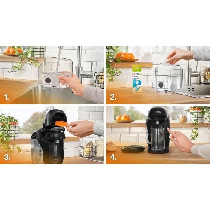 Cafetera multibebidas - BOSCH - TASSIMO - T11 Estilo negro - 1400 W 4 Cafetera multibebidas - BOSCH - TASSIMO - T11 Estilo negro - 1400 W 4