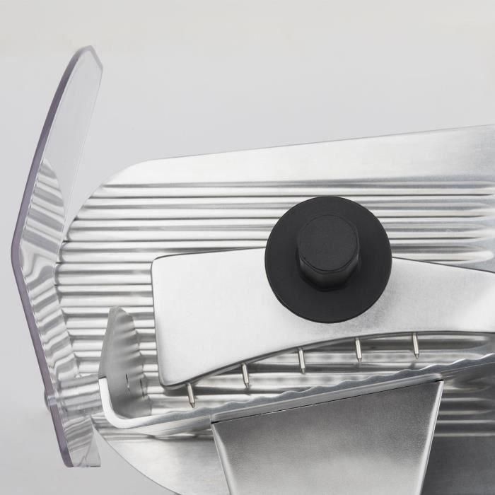 H.Koenig MSX220 Cortadora de fiambres, 240W, Cuchilla 220mm, Grosor regulable 0-12mm 4 H.Koenig MSX220 Cortadora de fiambres, 240W, Cuchilla 220mm, Grosor regulable 0-12mm 4