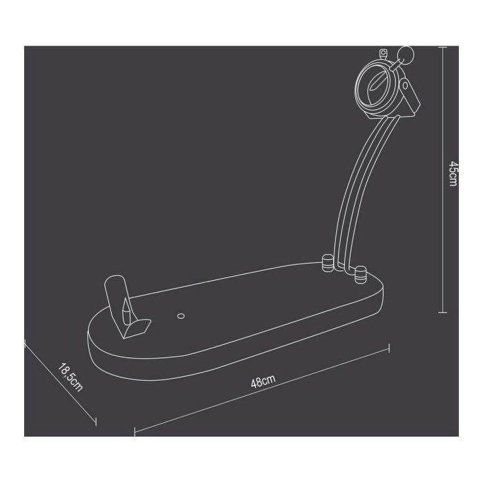 Jamonero Plegable Bambú (48 x 18,5 cm) 4 Jamonero Plegable Bambú (48 x 18,5 cm) 4