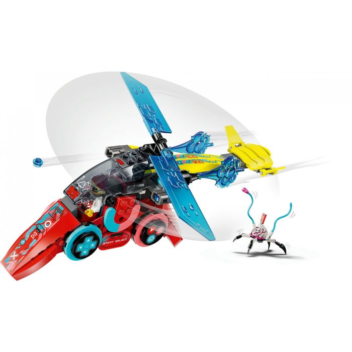 LEGO 71489 DREAMZzz Mando Jet de Cooper - Set de Construcción Transformable Jet y Helicóptero con Minifiguras +7 años 4