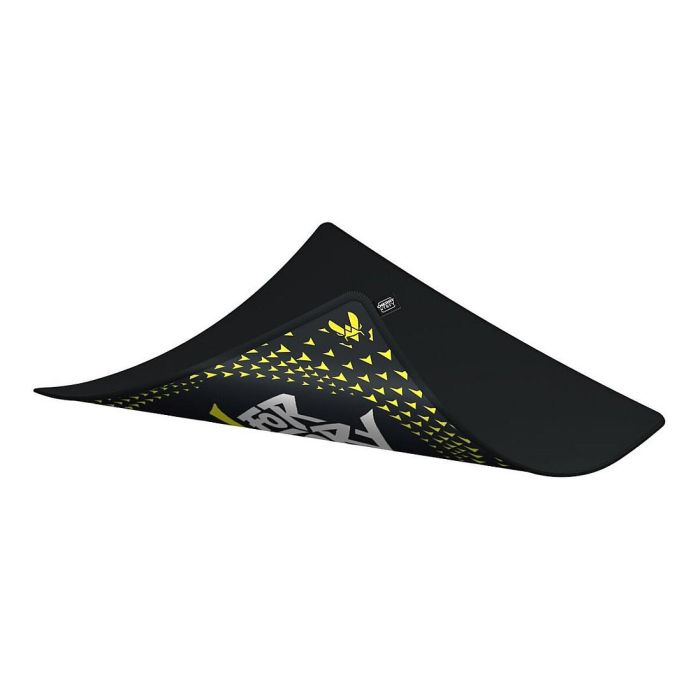 Cherry XTRFY GP5 Vitality Black Alfombrilla de Ratón para Gaming L Negro Blanco Amarillo Tela Caucho Bordes Rematados Base Antiderrapante Lavable 3