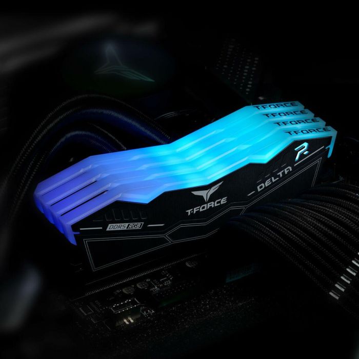 Team Group FF3D564G6000HC38GDC01 Módulo Memoria RAM 64GB (2x32GB) DDR5 6000MHz RGB CL38 8 Team Group FF3D564G6000HC38GDC01 Módulo Memoria RAM 64GB (2x32GB) DDR5 6000MHz RGB CL38 8