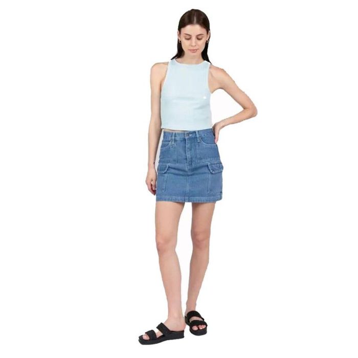 Camiseta para Mujer sin Mangas 24COLOURS Azul cielo XS 2