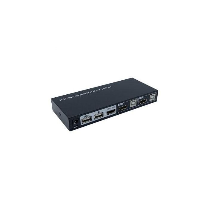 AISENS - CONMUTADOR KVM HDMI 4K@60HZ USB 1U-2PC CON FUENTE ALIMENTACIoN, NEGRO 1 AISENS - CONMUTADOR KVM HDMI 4K@60HZ USB 1U-2PC CON FUENTE ALIMENTACIoN, NEGRO 1