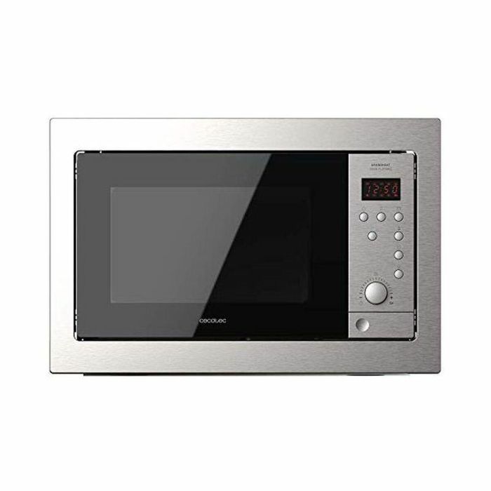 Microondas Integrable Cecotec GrandHeat 2500 Built-In Steel Black 25 L 900 W Negro 5 Microondas Integrable Cecotec GrandHeat 2500 Built-In Steel Black 25 L 900 W Negro 5