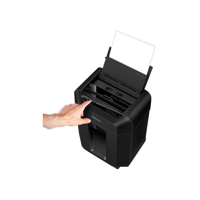 Fellowes 80M Aktenvernichter Autofeed Partikelschnitt 80 Blatt 4x12mm P-4 5 Fellowes 80M Aktenvernichter Autofeed Partikelschnitt 80 Blatt 4x12mm P-4 5
