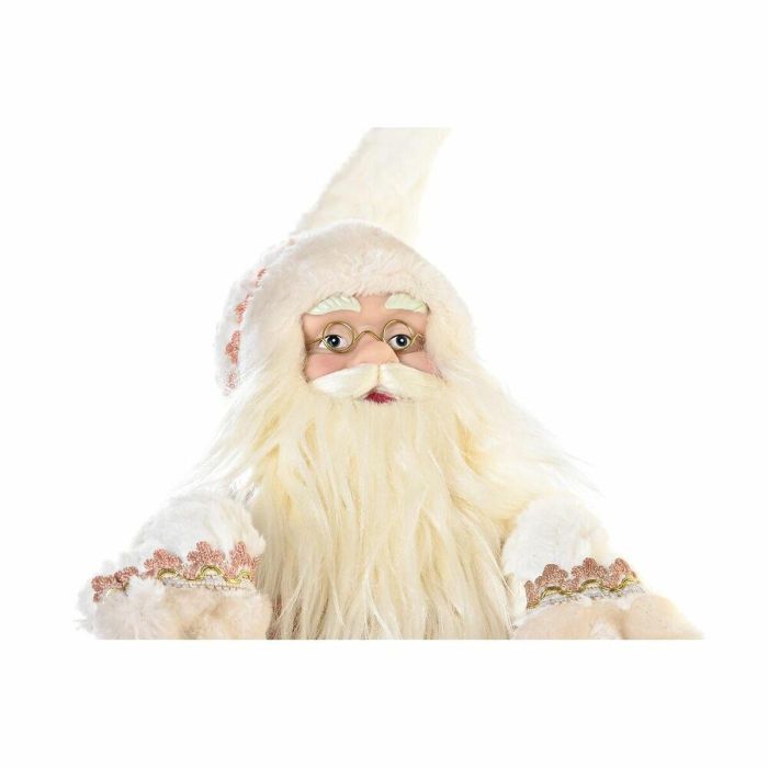 Figura Navidad Fantasia DKD Home Decor Rosa Gris 22 x 50 x 42 cm 3 Figura Navidad Fantasia DKD Home Decor Rosa Gris 22 x 50 x 42 cm 3