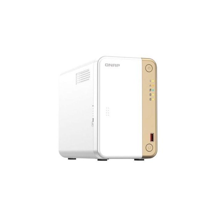 NAS QNAP TS-262-4G/ 2 Bahías 3.5"- 2.5"/ 4GB/ Formato Torre 2 NAS QNAP TS-262-4G/ 2 Bahías 3.5"- 2.5"/ 4GB/ Formato Torre 2