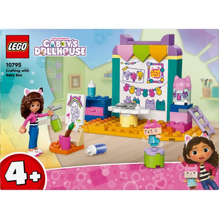 LEGO 10795 La Casa de Gabby Creaciones con Bebé Box – Set de Construcción de Manualidades con Personajes Gabby y Bebé Box para Niños +4 años 12
