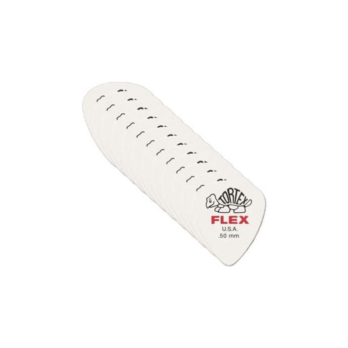 Pack De 12 Unidades Tortex Flex / Standard - 0,50Mm Pack De 12 Unidades Tortex Flex / Standard - 0,50Mm