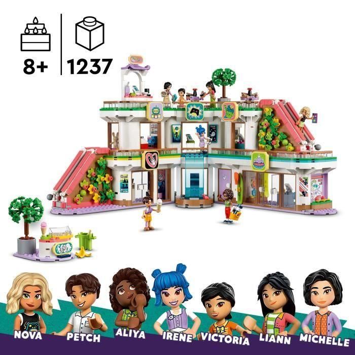 LEGO 42604 Friends Heartlake City Mall, Muñeca de Juguete para Niñas y Niños, Kit de Personajes 1 LEGO 42604 Friends Heartlake City Mall, Muñeca de Juguete para Niñas y Niños, Kit de Personajes 1