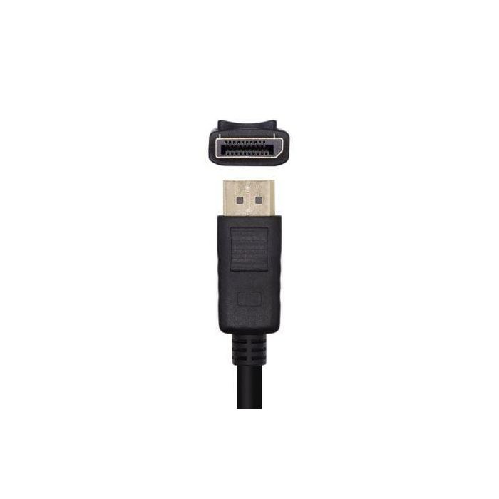 Aisens Cable DisplayPort 1.2 4K@60Hz DP-M - DP-M 1.0M Negro, Compatible con 1.0/1.1/1.2, 3840x2400, 3D 2 Aisens Cable DisplayPort 1.2 4K@60Hz DP-M - DP-M 1.0M Negro, Compatible con 1.0/1.1/1.2, 3840x2400, 3D 2