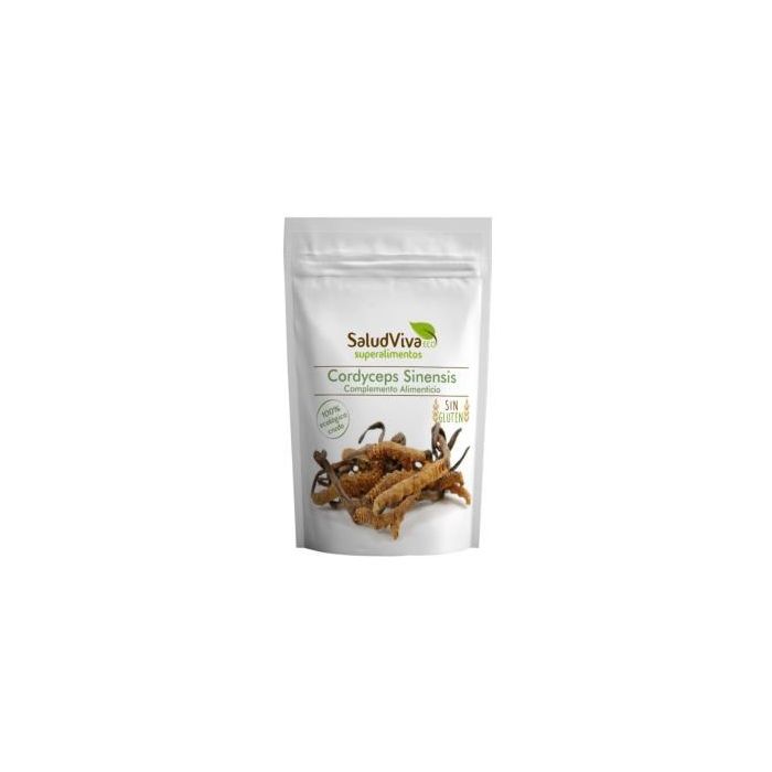 SALUD VIVA Cordyceps Sinensis 100g Eco SG, alto contenido en fibra y proteínas