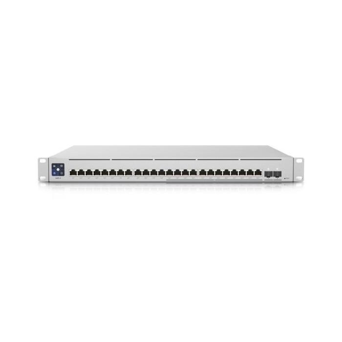 Ubiquiti USW-ENTERPRISE-24-POE Switch Gestionado 24 Puertos 2.5G PoE+ 400W, con 2 SFP+, Montaje en Rack 2
