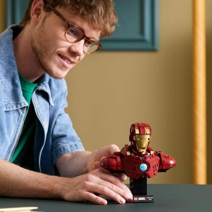 LEGO 76327 Marvel Busto de Iron Man MK4 - Set de construcción para adultos 1
