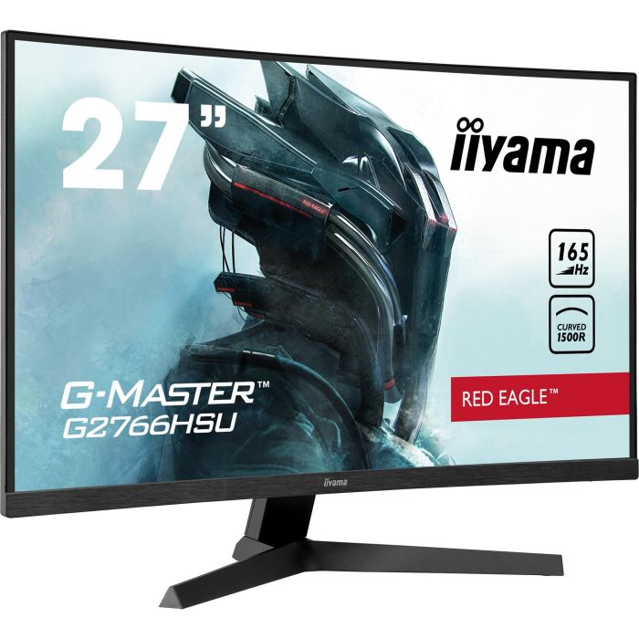 Iiyama Monitor Gaming G2766HSU-B1 27" Full HD, 1920x1080, 1ms, 165Hz, FreeSync Premium, Negro