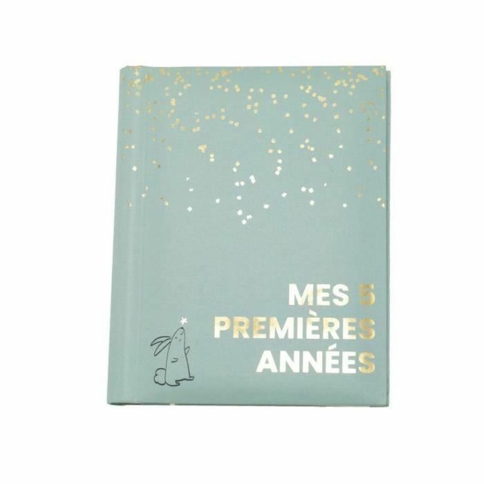 Domiva DOM3700948337424 Libro de nacimiento Sauge Gold - Primeros 5 años - 100 páginas ilustradas
