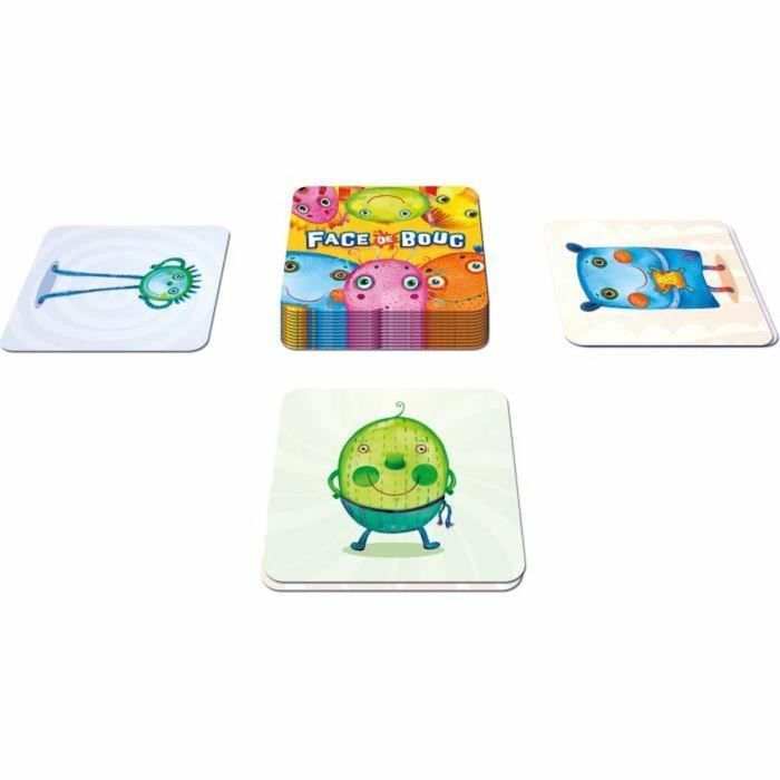 Asmodee ASM3760052143755 Cara de cabra Divertido juego de memoria que fomenta la creatividad Edad 6 2