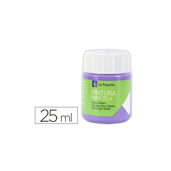 Pintura Para Tela La Pajarita Lila 25 mL