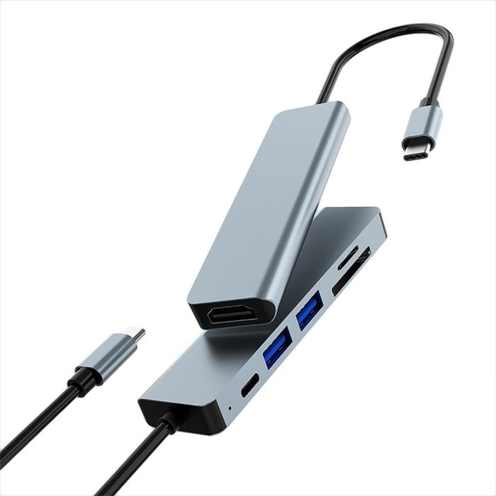 Minidock Coolbox C61 Aluminio Usb - C A 2 Minidock Coolbox C61 Aluminio Usb - C A 2